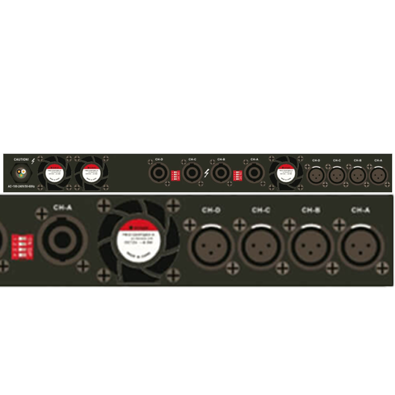 Cục đẩy công suất Wharfedale DP-4120 (4 kênh)
